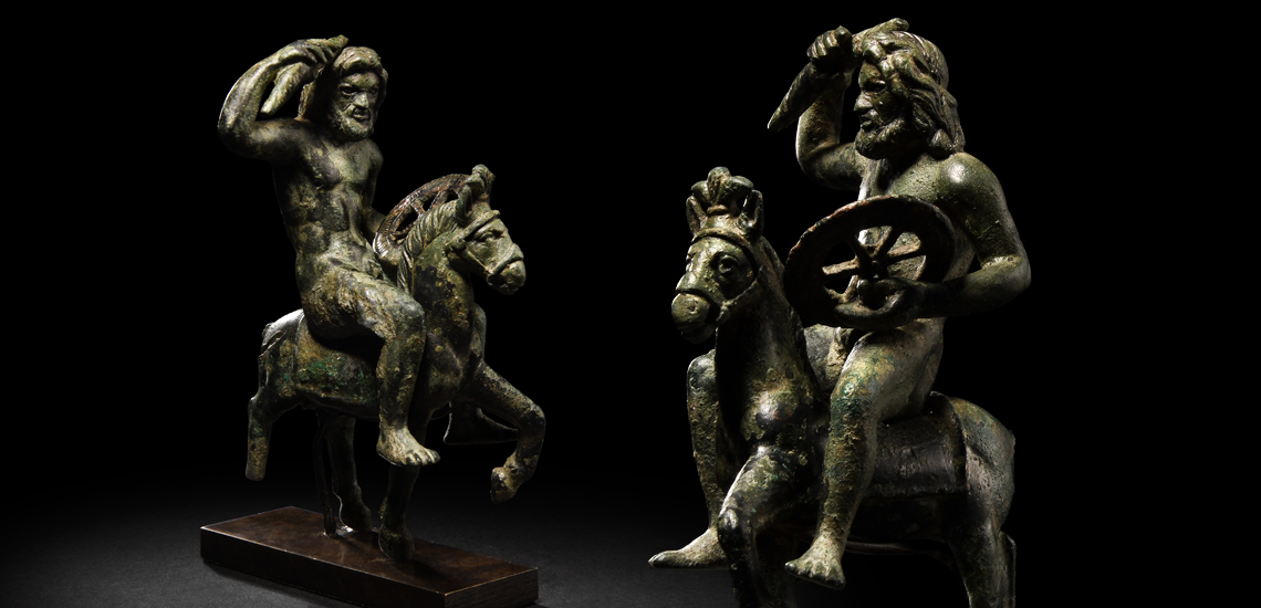 Gallo-Roman Celtic God Taranis on Horseback